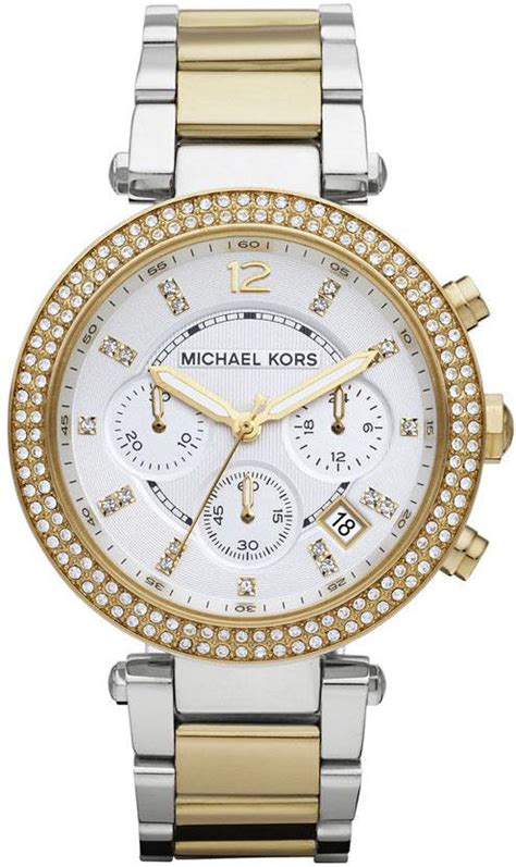 Women's Michael Kors Parker Glitz Chronograph Watch MK5626